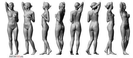 Burned female figure