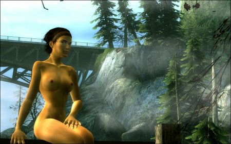 Half-Life 2 "Adriana Lima Nude Mod."