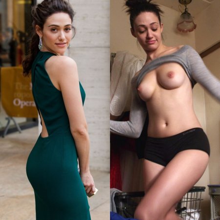 Emmy Rossum chest drain