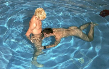 Vladik Shibanov naked in the sauna