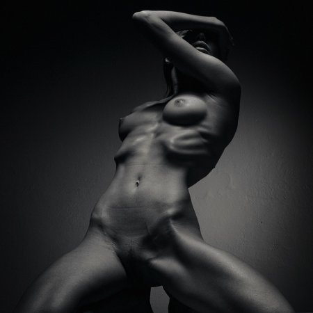 Unusual photo shoots in the style of nude