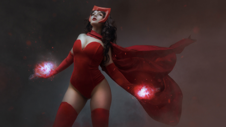 Cosplay Alai Witch Wanda Vizhn