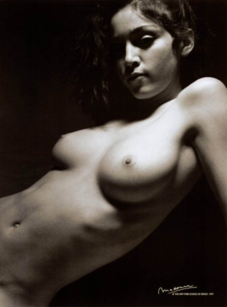 Erotic model Louise Chicon (future Madonna) 1977