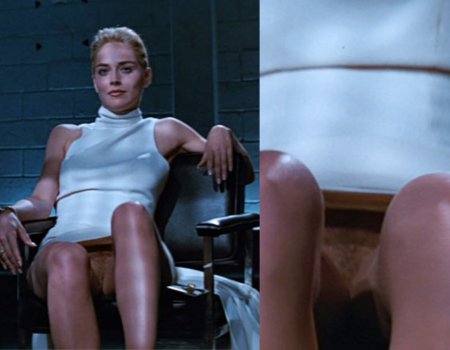 Sharon Stone, "Basic Instinct" Pussy