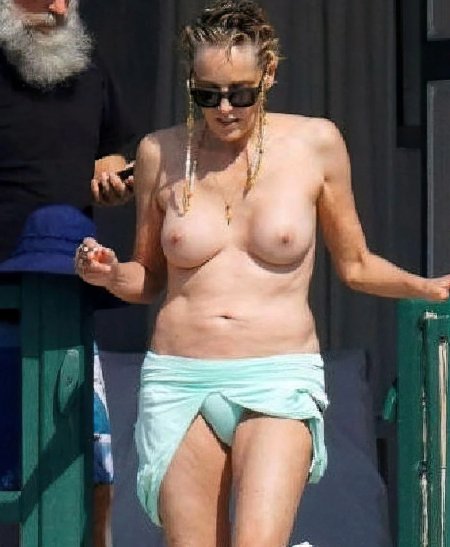 Sharon Stone is naked now