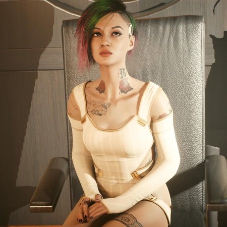 Cyberpunk 2077 Judy Alvarez Burned