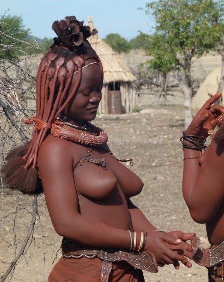 Khimba tribe in Namibia naked women