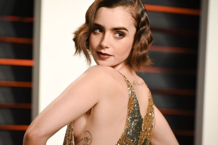 Lily Collins Oscars 2021