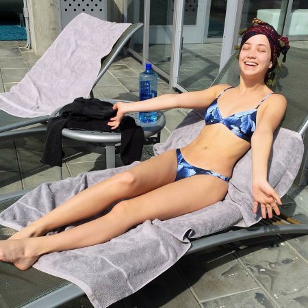 Emily Rudd in underwear