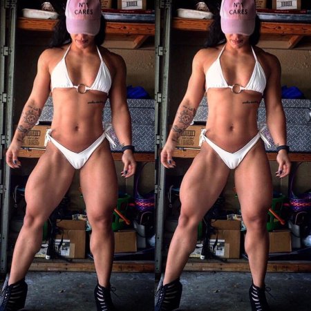 Fitness model Nicole Mendoza