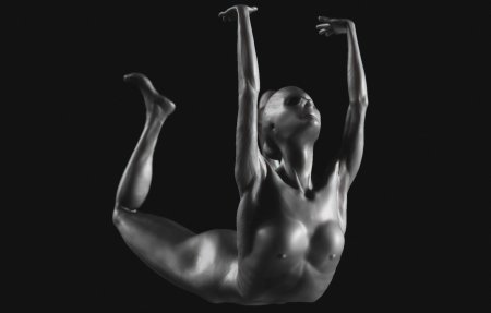 Rhythmic gymnastics nude
