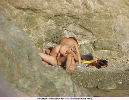 Naked women on wild beaches