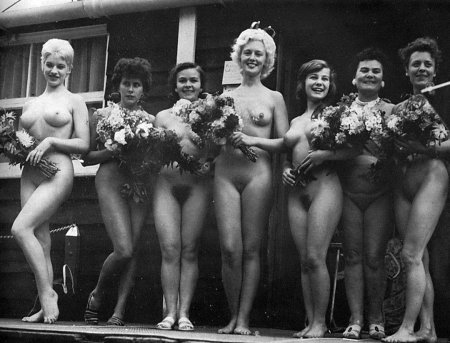 Retro nudist beauty contests
