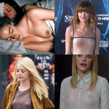 Emma Stone Breasts Naked in the Cinema