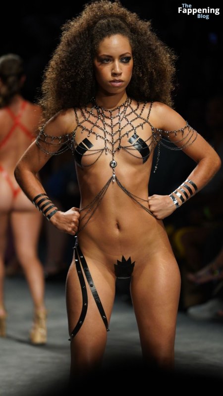 Golden swimsuit from Black Tape Project