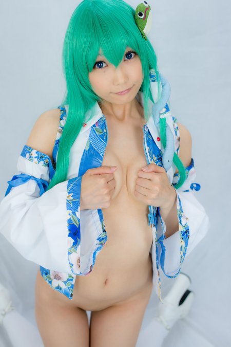 Japanese without panties cosplay