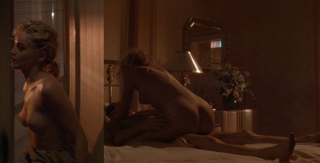 Erotic scenes with Sharon Stone