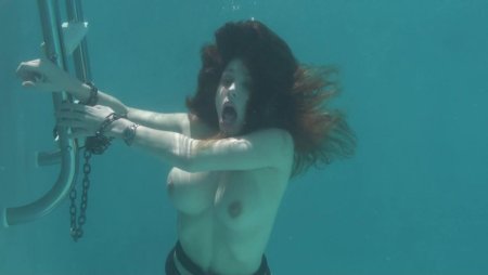 Girl Bondage underwater