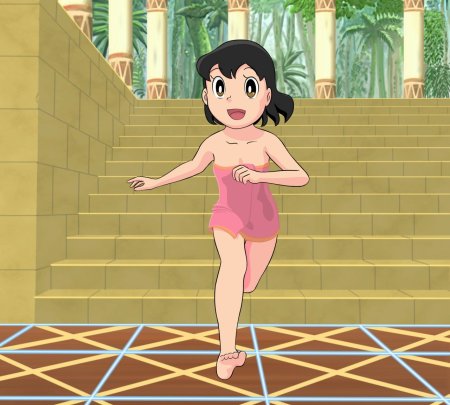 Naked Sizuka Doraemon