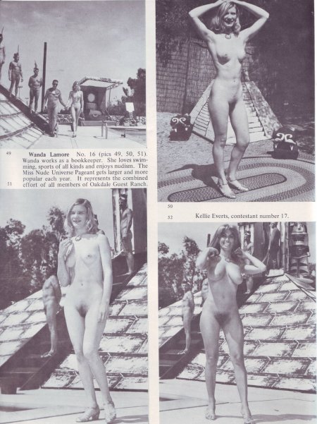 Nud Tin Retro beauty contests