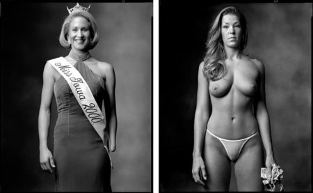 Beauty contest in the style of nude