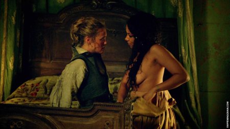 Naked Jessica Parker Kennedy in the series "Black Sails", 2014