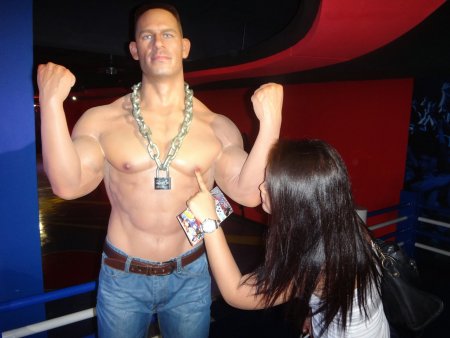 John Cena and his wife