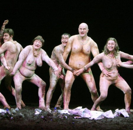 Theatrical productions of nude