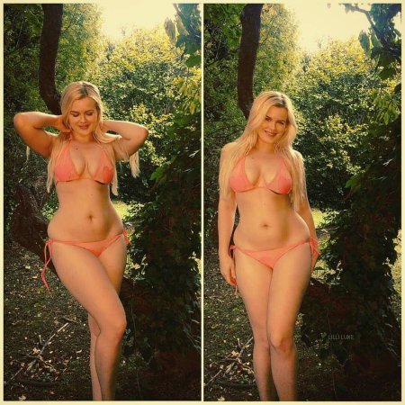 Lush beauty Lilli Luxe. Naked