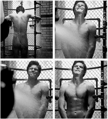 Evan Peters torso