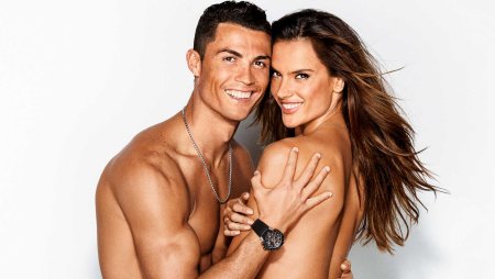 Cristiano Ronaldo and Alessandra Ambrosio