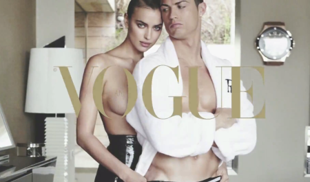Irina Shayk and Ronaldo
