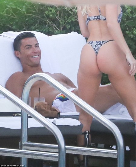 Cristiano Ronaldo and Cassandra Davis