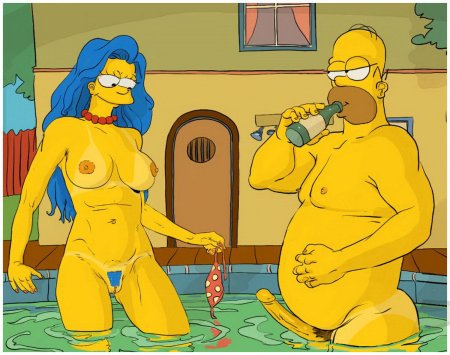 Simpsons Marge Homer and Lisa Sex