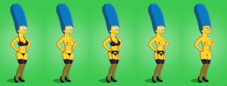 Marge Simpson Naked Cosplay
