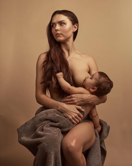 Breasts breastfeeding private photo
