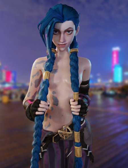Cosplay Arkyn Jinx XXX