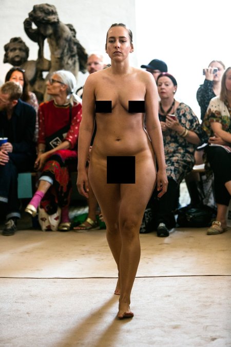 Nudity on fashion shows