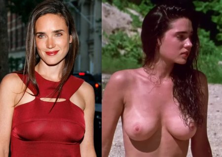 Jennifer Connelly in the youth Nude