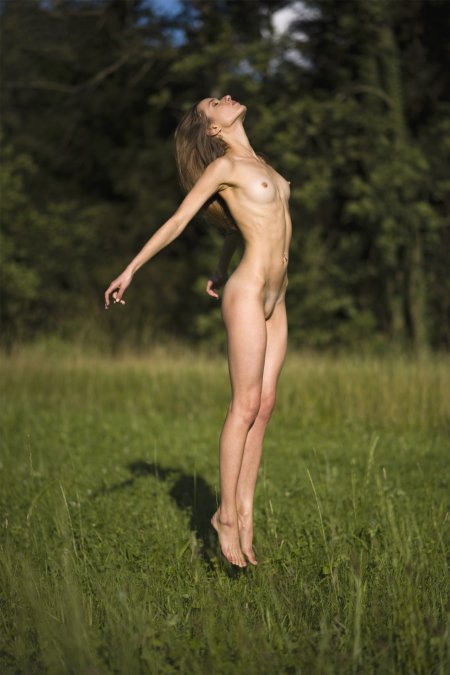 Miniature thin girls naked