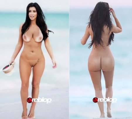 Kim Kardashian naked photo