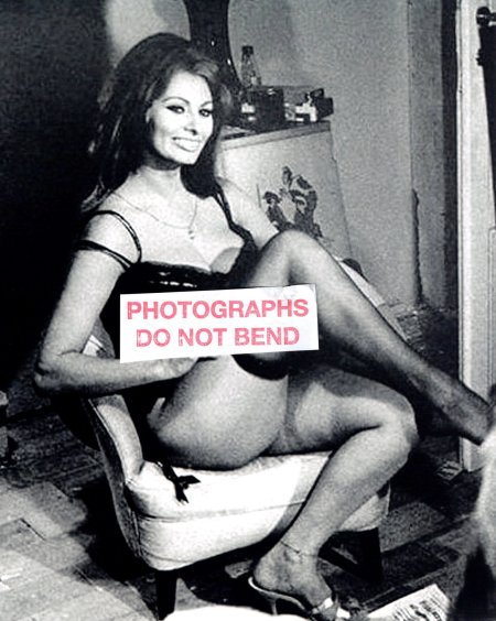 Sophie Loren in full height Ero