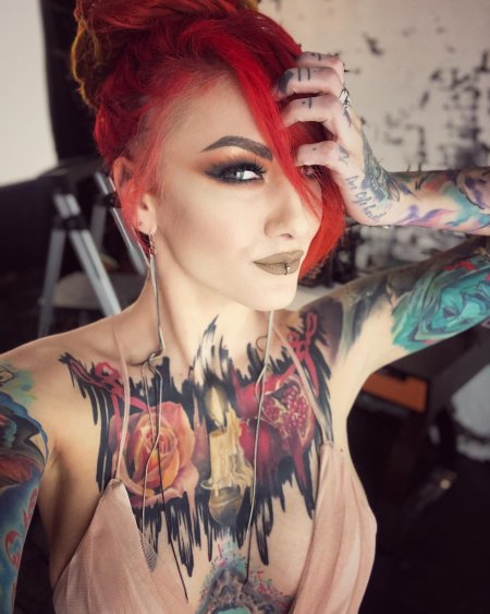 Lena Qatarg Tattoo