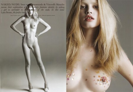 Lara Stone Snop naked