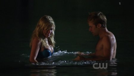 Britt Robertson Nudging drain