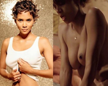 Halle Berry Topless