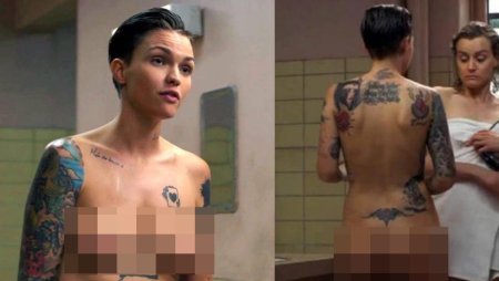 Ruby Rose actress Naked