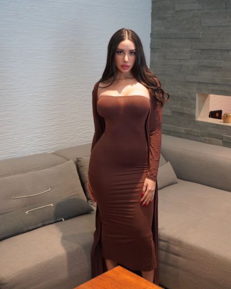 Alejandra treviño in a dress