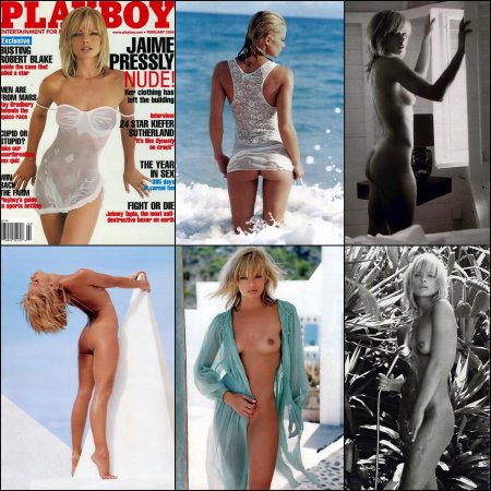 Jamie Pressley in the magazines naked