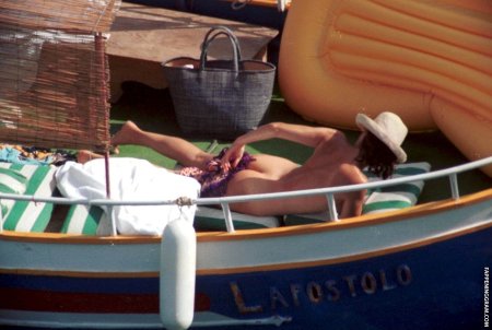 Karol Buca on the beach